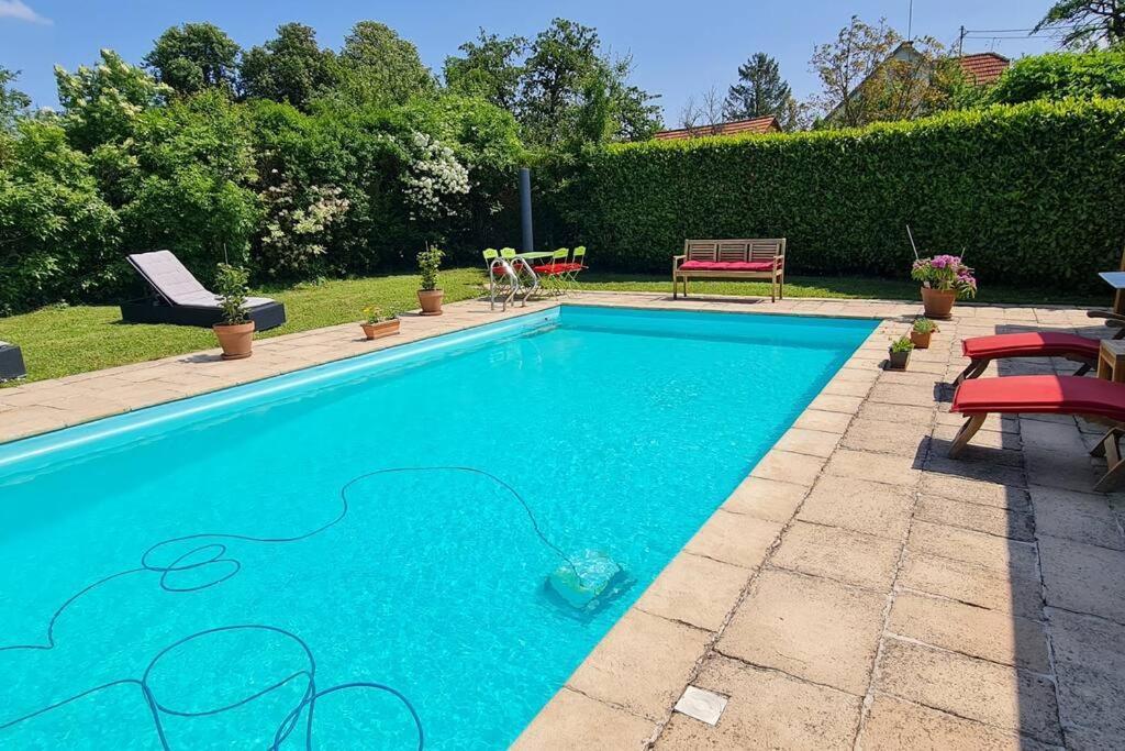 Apartmán Alsace Bas-Rhin Logis Independant Avec Piscine Privee Alteckendorf Exteriér fotografie