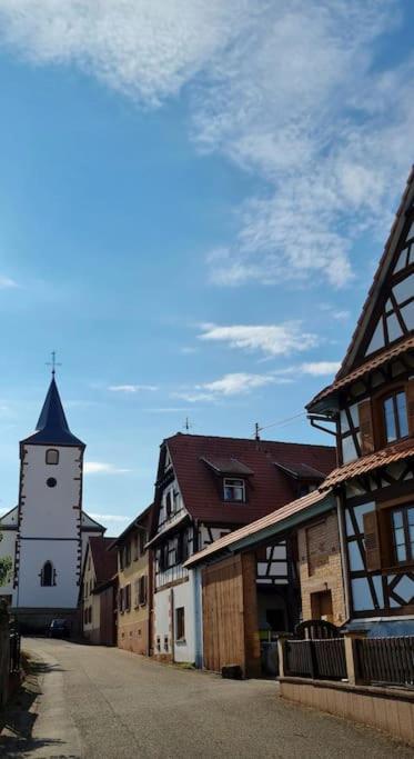 Apartmán Alsace Bas-Rhin Logis Independant Avec Piscine Privee Alteckendorf Exteriér fotografie